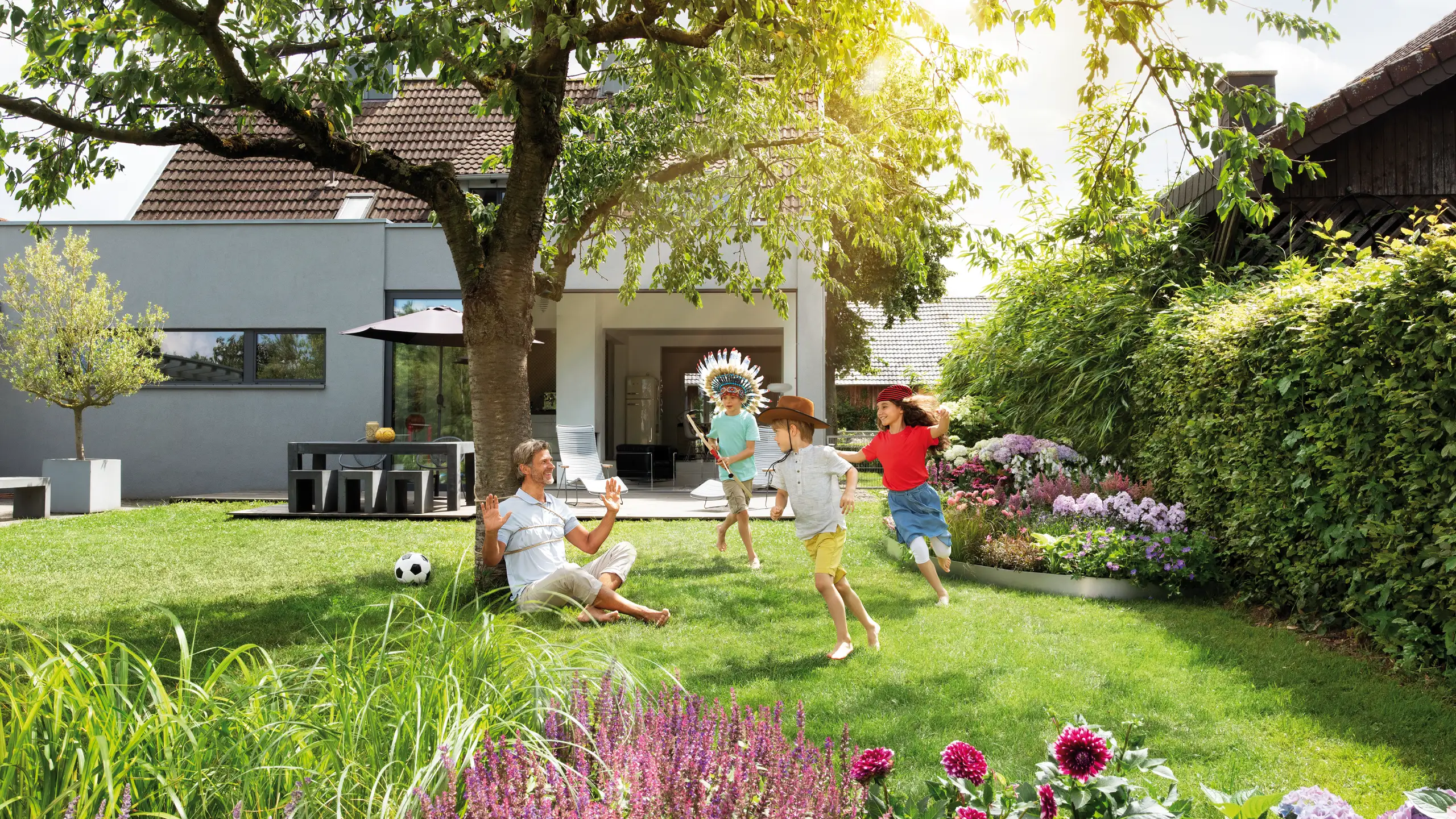 Baumfällung in Aktion